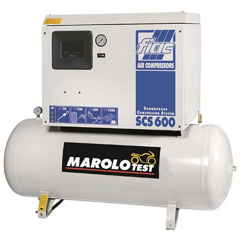 MAROLO SOUNDPROOF COMPRESSOR 270 LITERS 95/300 / THREE-PHASE (380 V) / 5.5 HP 801827
