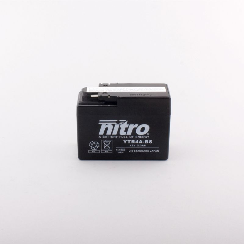 AFAM NITRO YTR4A-BS AGM open with acid pack 14NTR4A-BS(dimensions L:114,W:49,H:86)