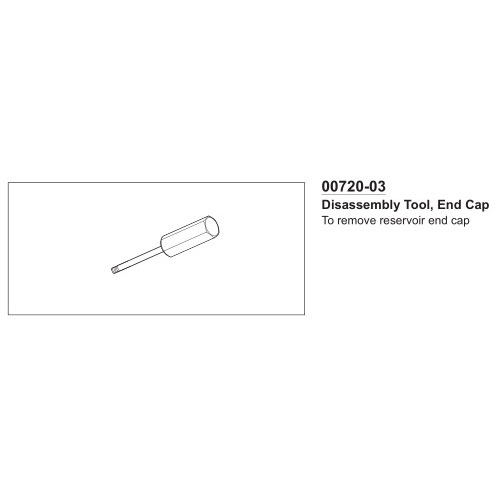 OHLINS DISASSEMBLY TOOL END CAP 00720-03