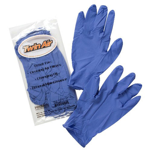 TWIN AIR CLEAR RUBBER GLOVES 177730